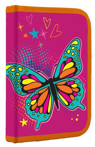 

Пенал 1 Вересня Butterfly (531793) розовый