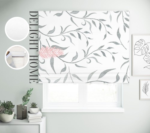 

Римская штора с фотопечатью 15-133 система Prestige I&H Джуси велюр 250*170 см