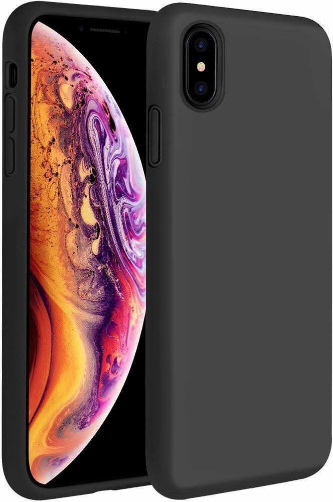 

Чехол JNW Silicone Case Black for iPhone Xs Max черный