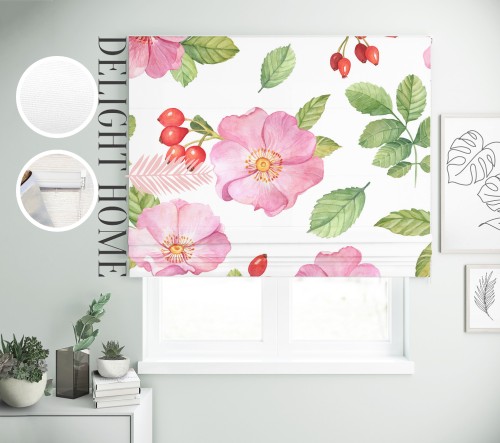 

Римская штора с фотопечатью 15-059 система Prestige I&H Блекаут Нова 150*170 см