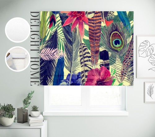 

Римская штора с фотопечатью 15-021 система Prestige I&H Блекаут Нова 300*170 см