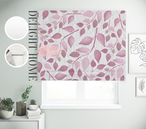 

Римская штора с фотопечатью 15-120 система Prestige I&H Джуси велюр 180*170 см