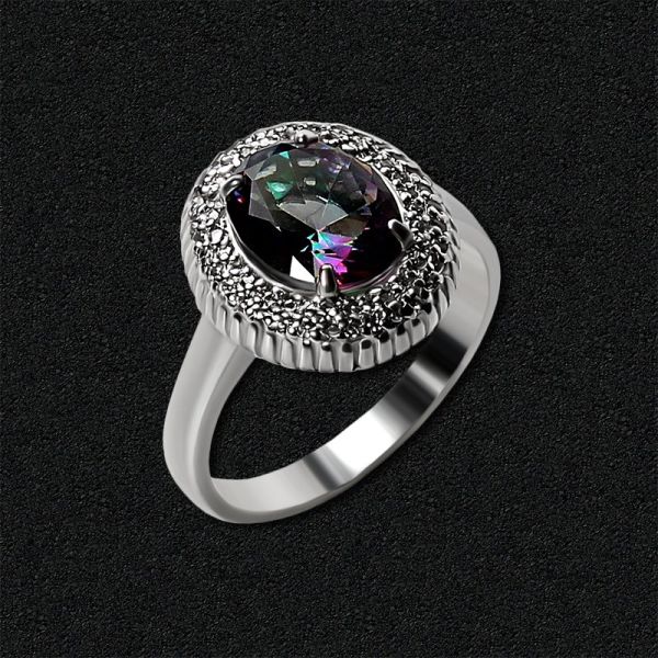 

Серебряное кольцо с фианитами 1055-mys-20