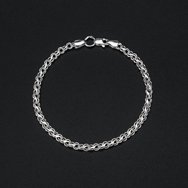 

Серебряная цепь "Ручеёк" Ц5400 40