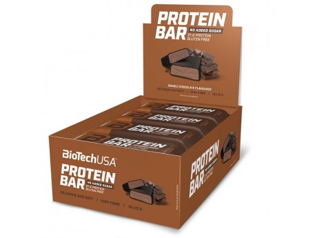 

BIOTECH USA Упаковка батончиков Protein Bar (16 ШТ) Вкус Двойной шоколад