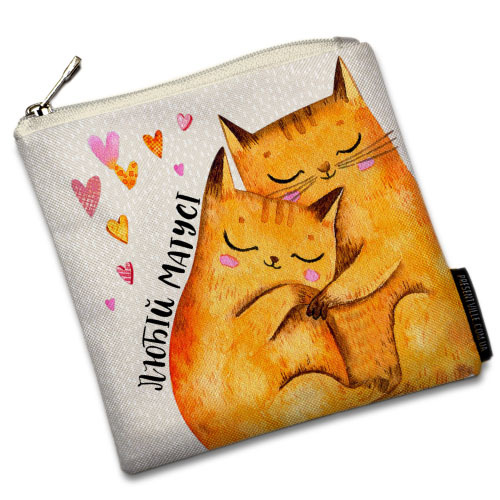 

Косметичка квадратная Basic Presentville Любій матусі 16x16 см