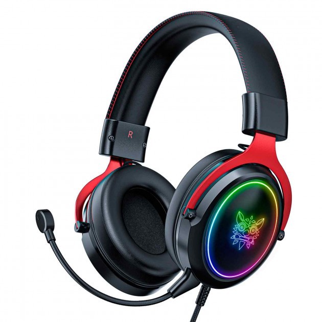 

Игровые наушники ONIKUMA X10 с LED RGB подсветкой и съемным микрофоном