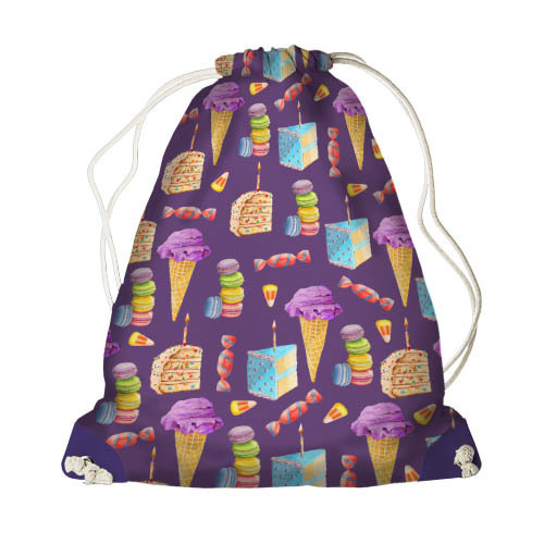 

Рюкзак-мешок MINI Presentville Сладости 26x36 см