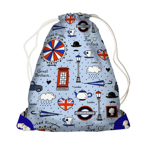 

Рюкзак-мешок MINI Presentville Англия 26x36 см