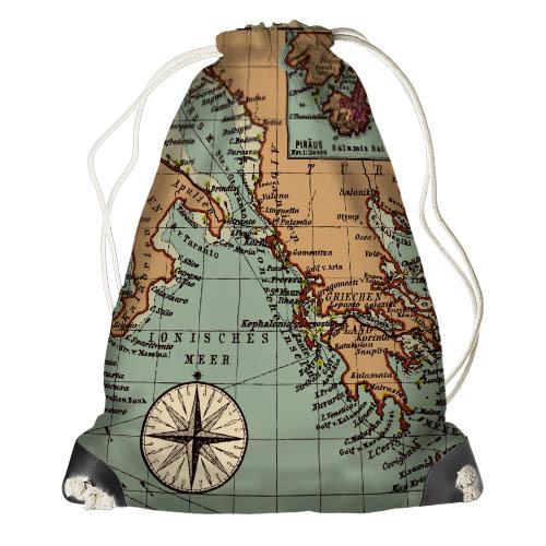 

Рюкзак-мешок Presentville Карта 33x45 см