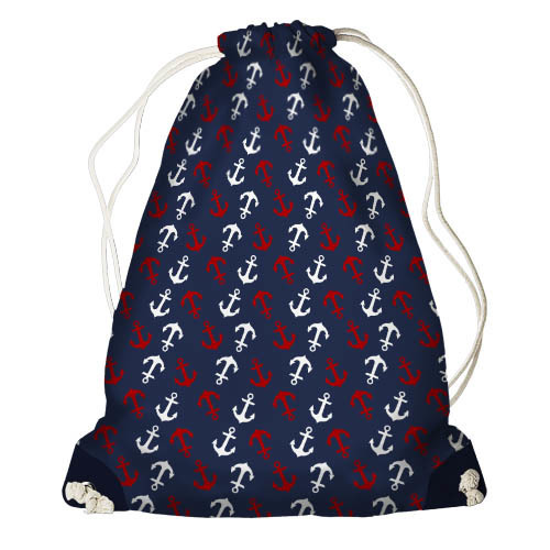 

Рюкзак-мешок Presentville Якоря 33x45 см