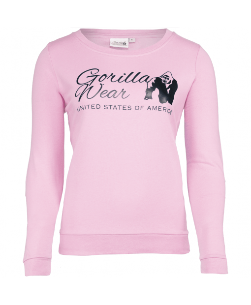 

Свитшот Gorilla Wear Riviera Sweatshirt  Светло-Розовый, Свитшот Gorilla Wear Riviera Sweatshirt S Светло-Розовый