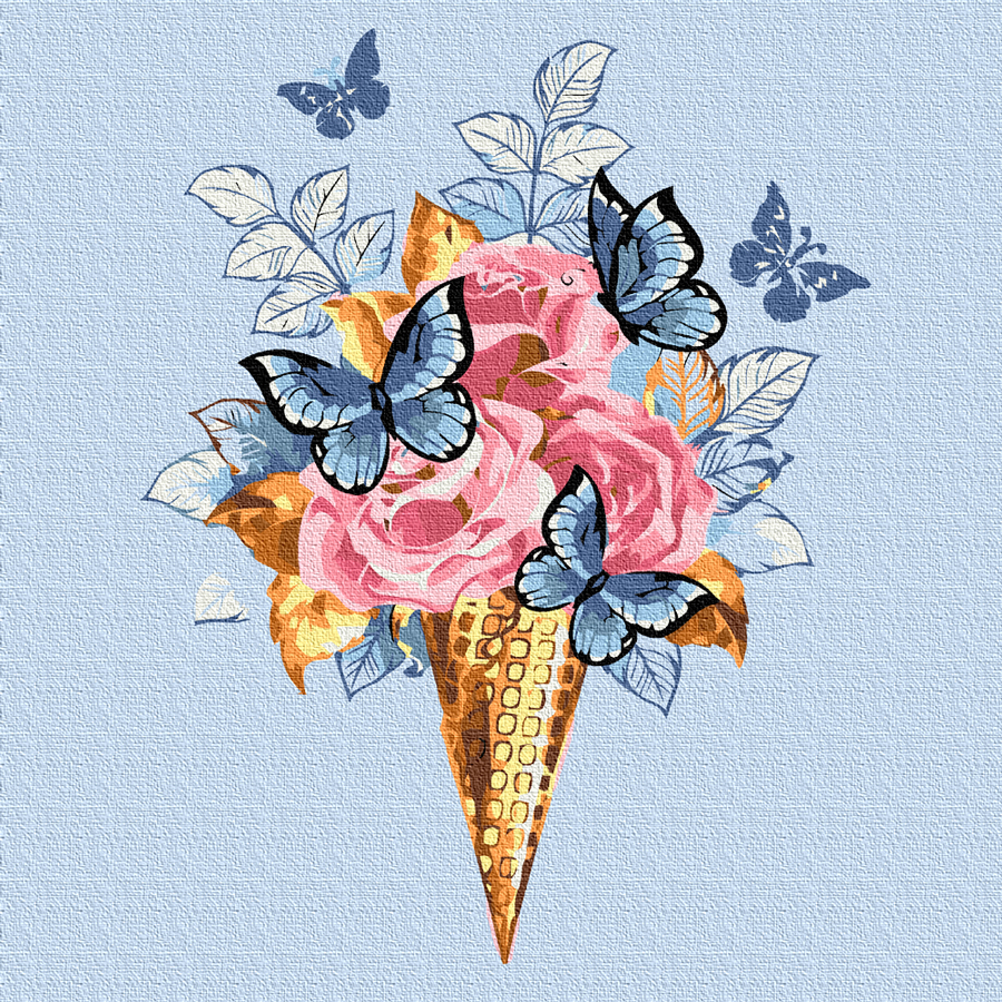 

Картина по номерам Rosa Start Ice cream 25х25 см (4823098523550)