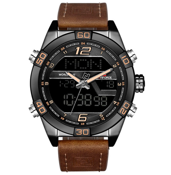 

Чоловічі годинники Naviforce Legion Brown NF9128