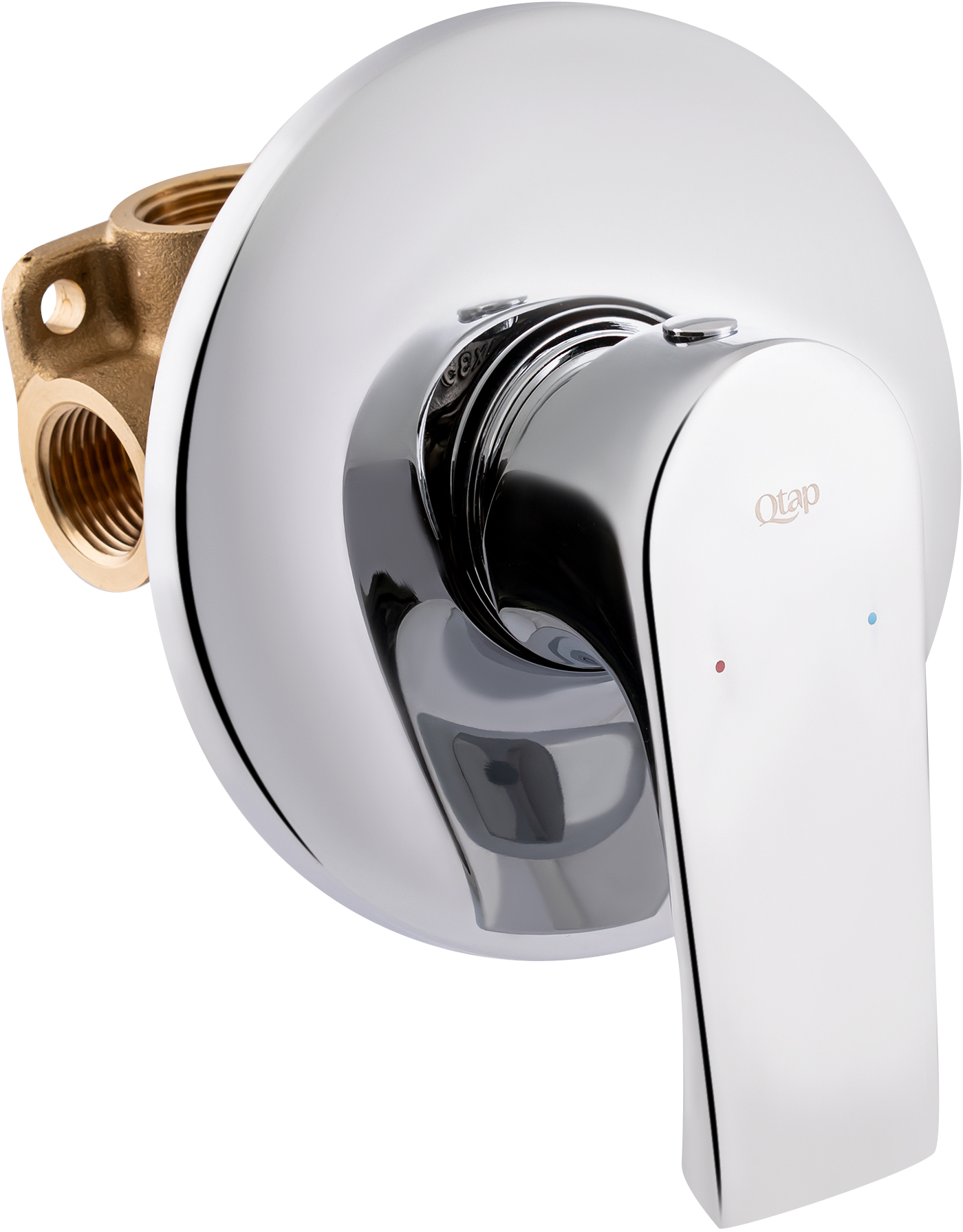 

Смеситель скрытого монтажа для душа QTAP Milada 6027107OC