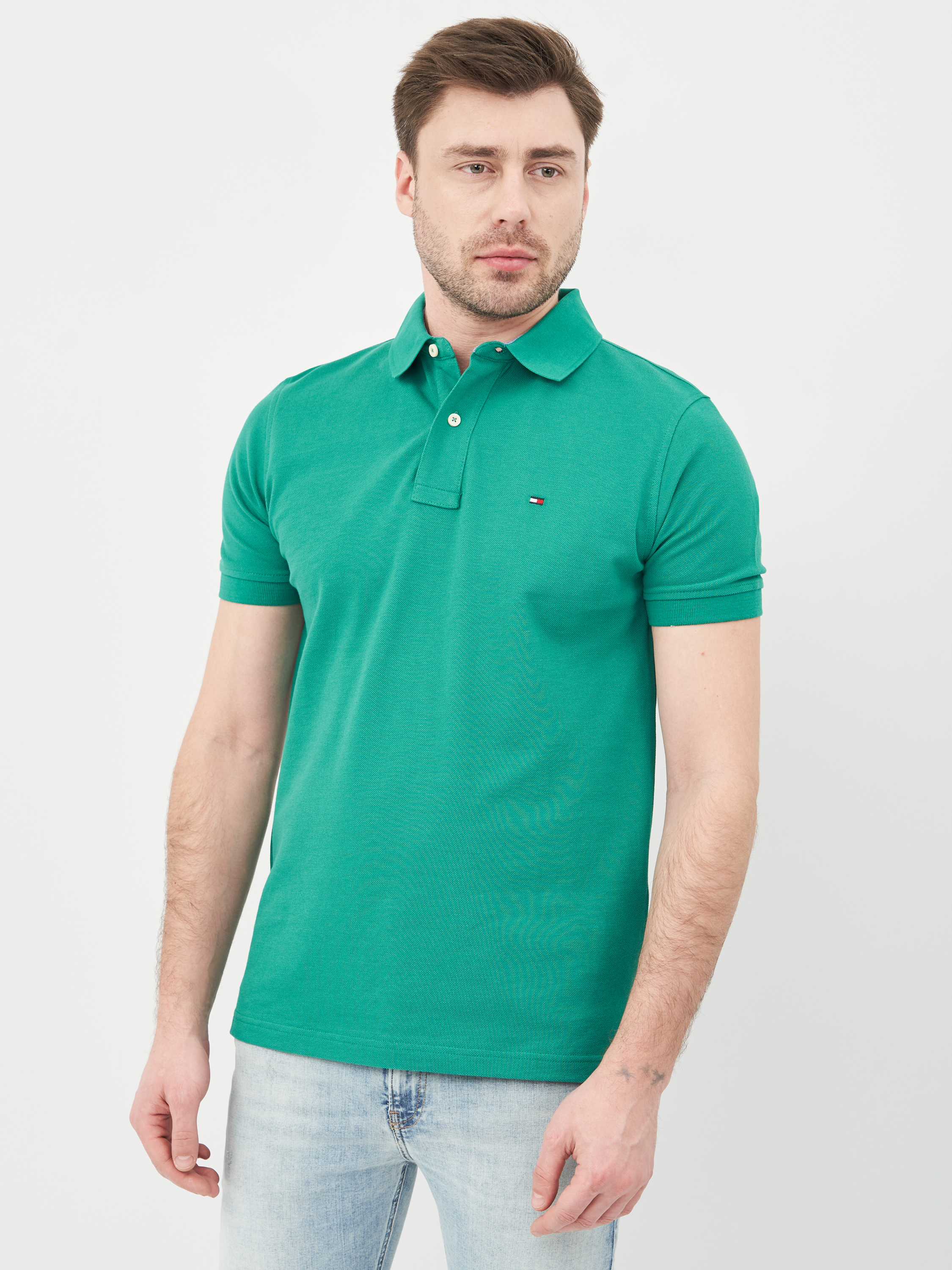 

Поло Tommy Hilfiger 10474.4 XL (50) Зеленое