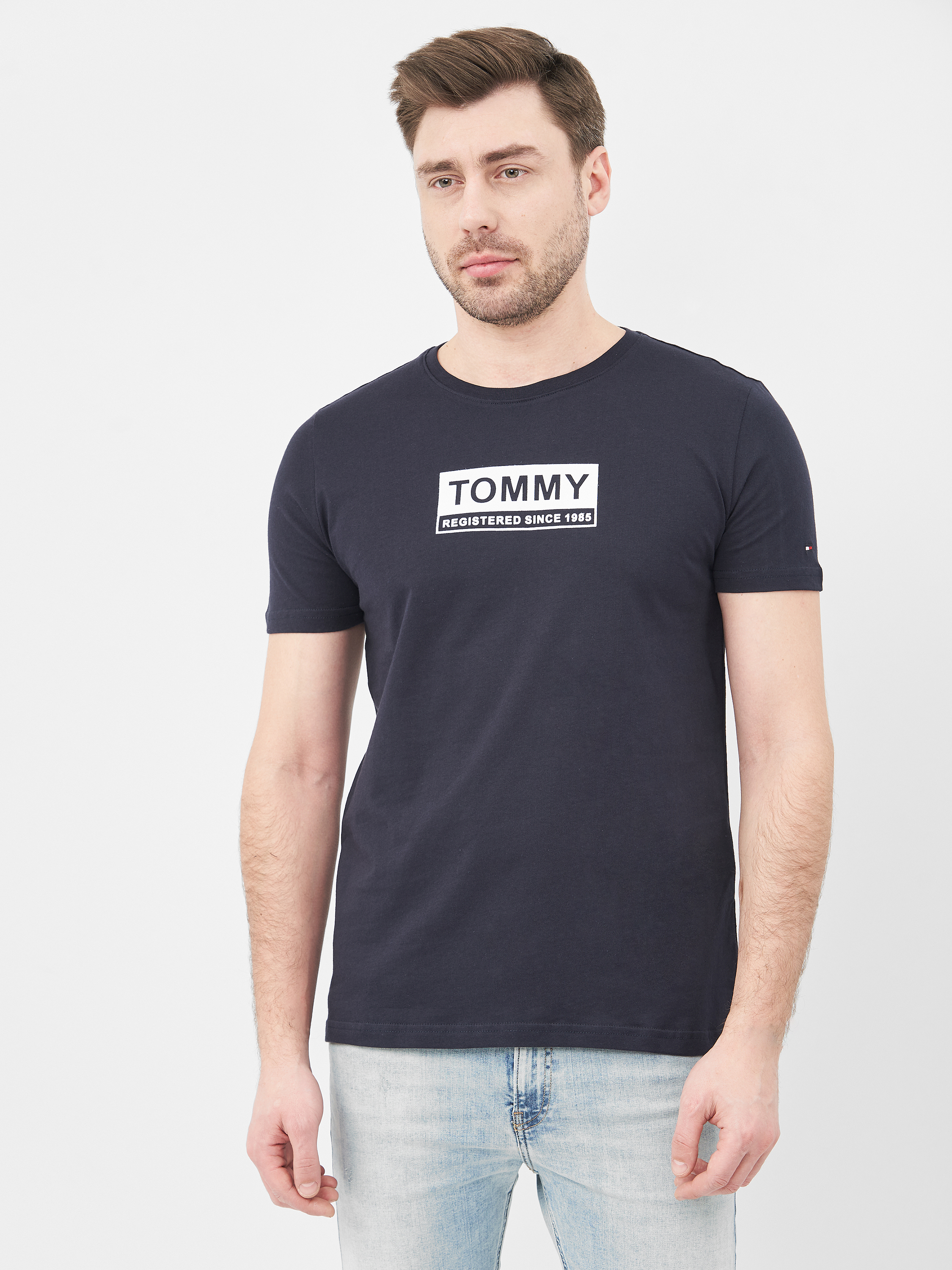 

Футболка Tommy Hilfiger 10495.4  (48) Темно-синяя, Футболка Tommy Hilfiger 10495.4 L (48) Темно-синяя
