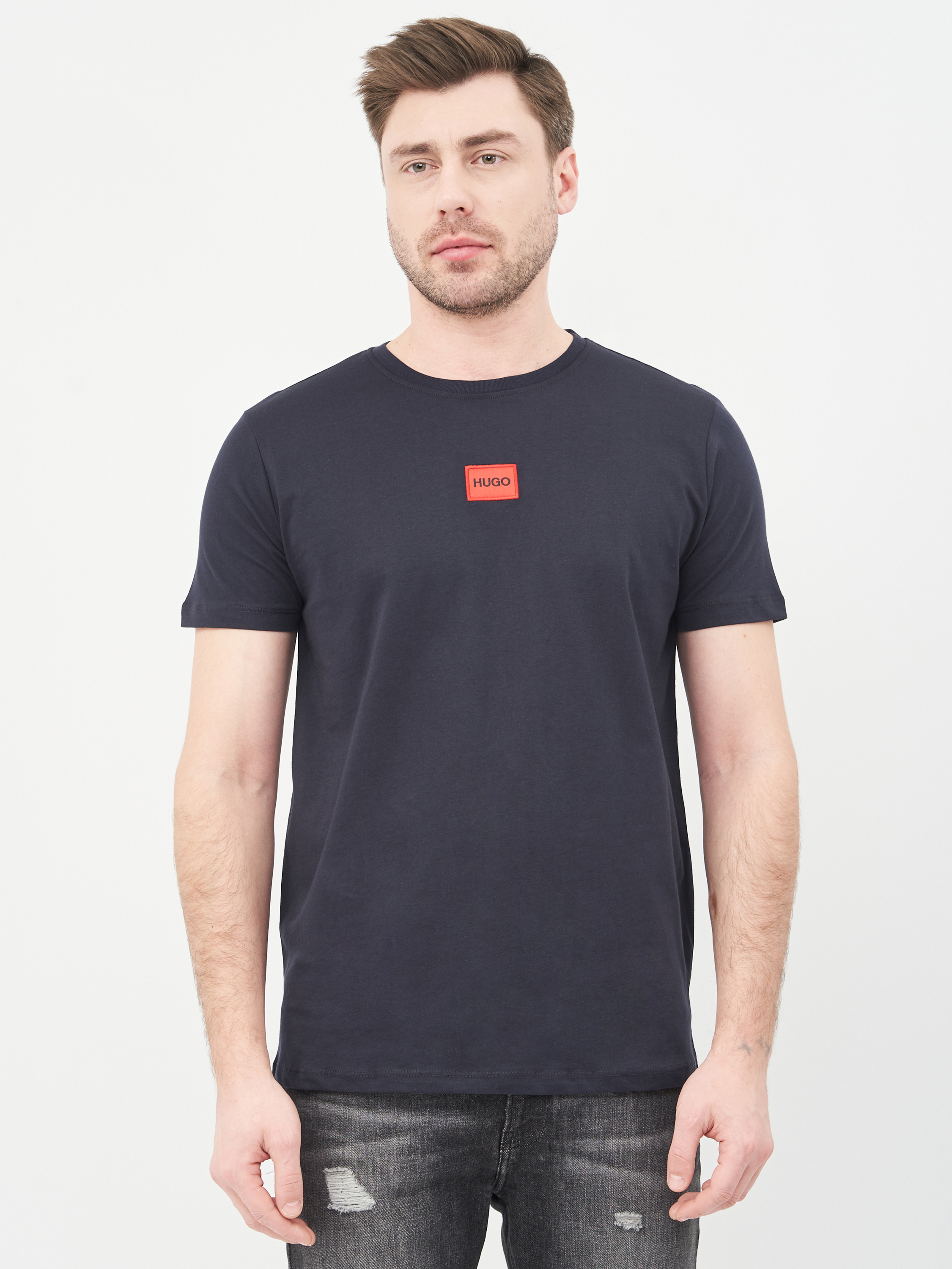 

Футболка Hugo Boss 10510.4 2XL (52) Темно-синяя