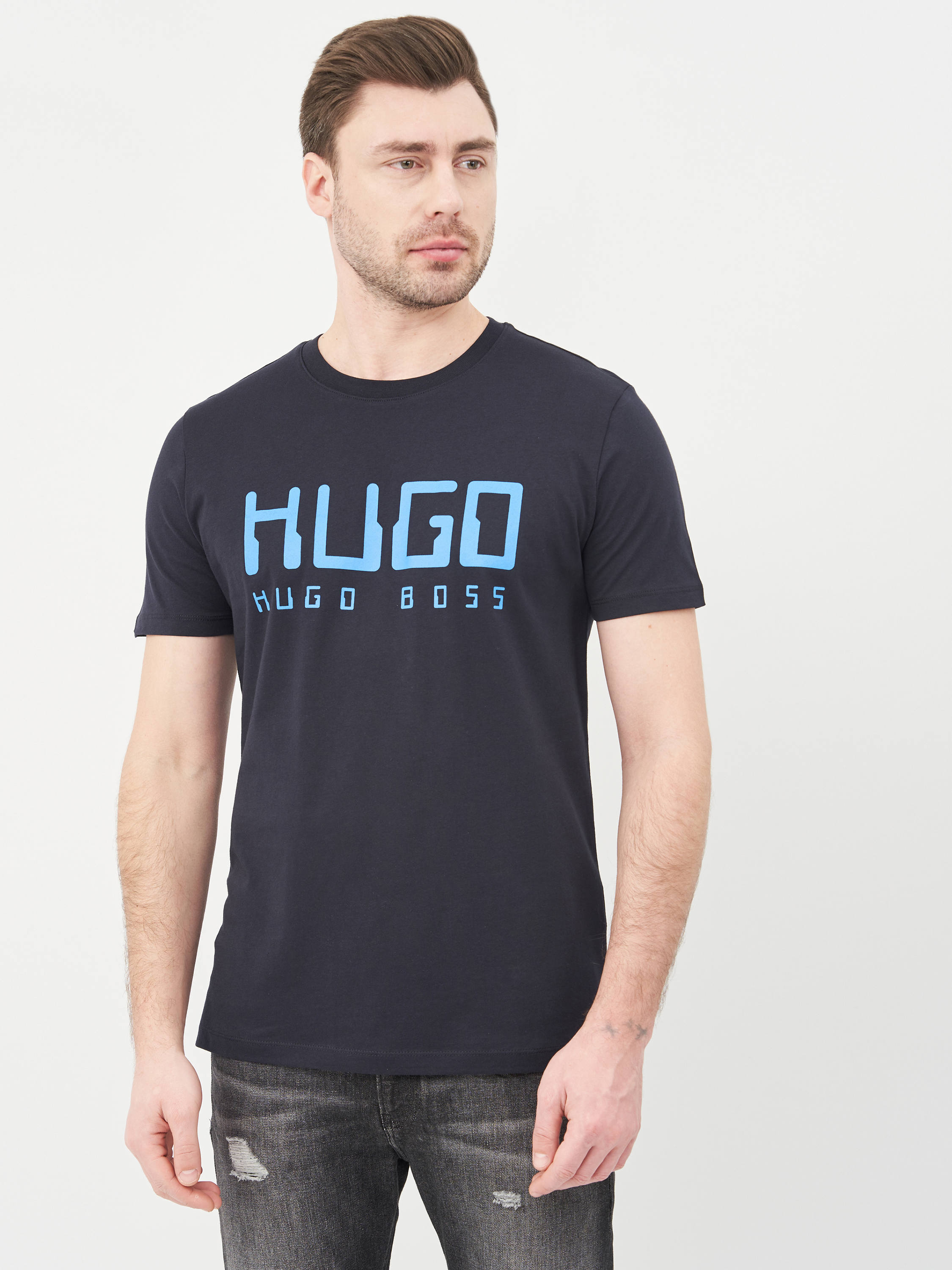 

Футболка Hugo Boss 10515.4 XL (50) Темно-синяя