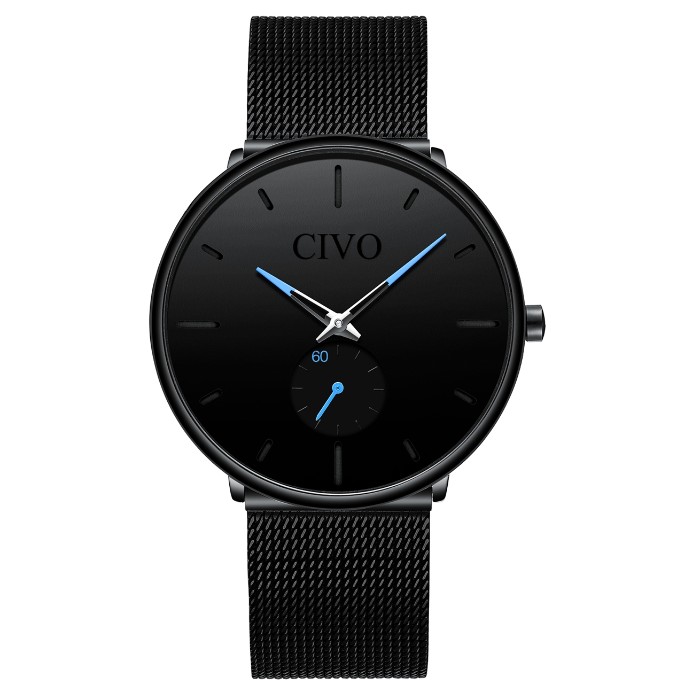 

Чоловічі годинники Civo Tower Black + фирменная упаковка