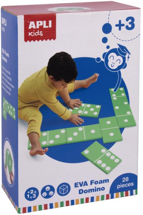 

Настольная игра ApliKids Пенопластовые домино (8410782176176)