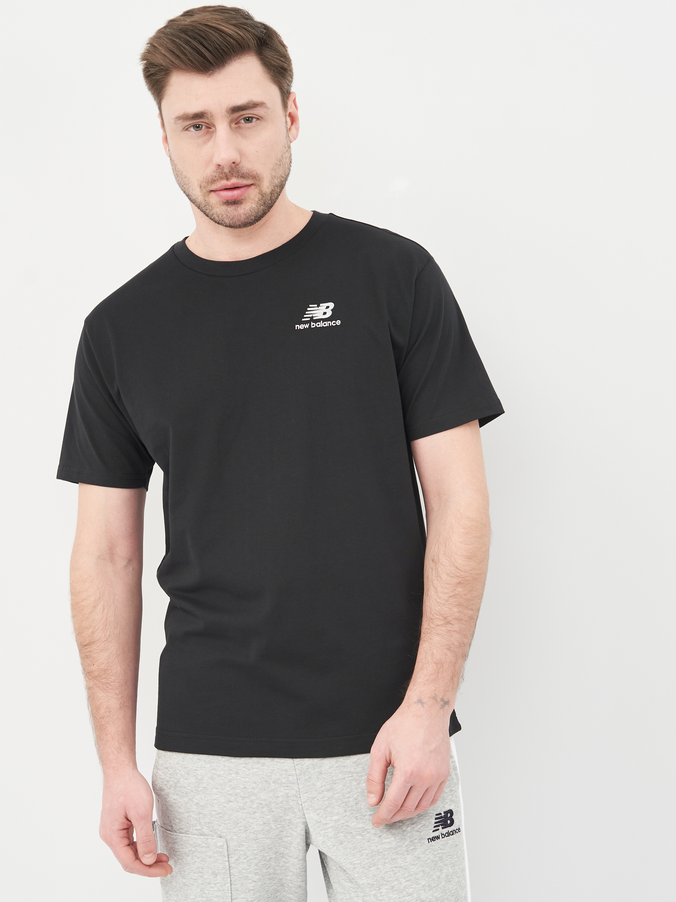 

Футболка New Balance Ess Embroidered MT11592BK  Черная, Футболка New Balance Ess Embroidered MT11592BK S Черная