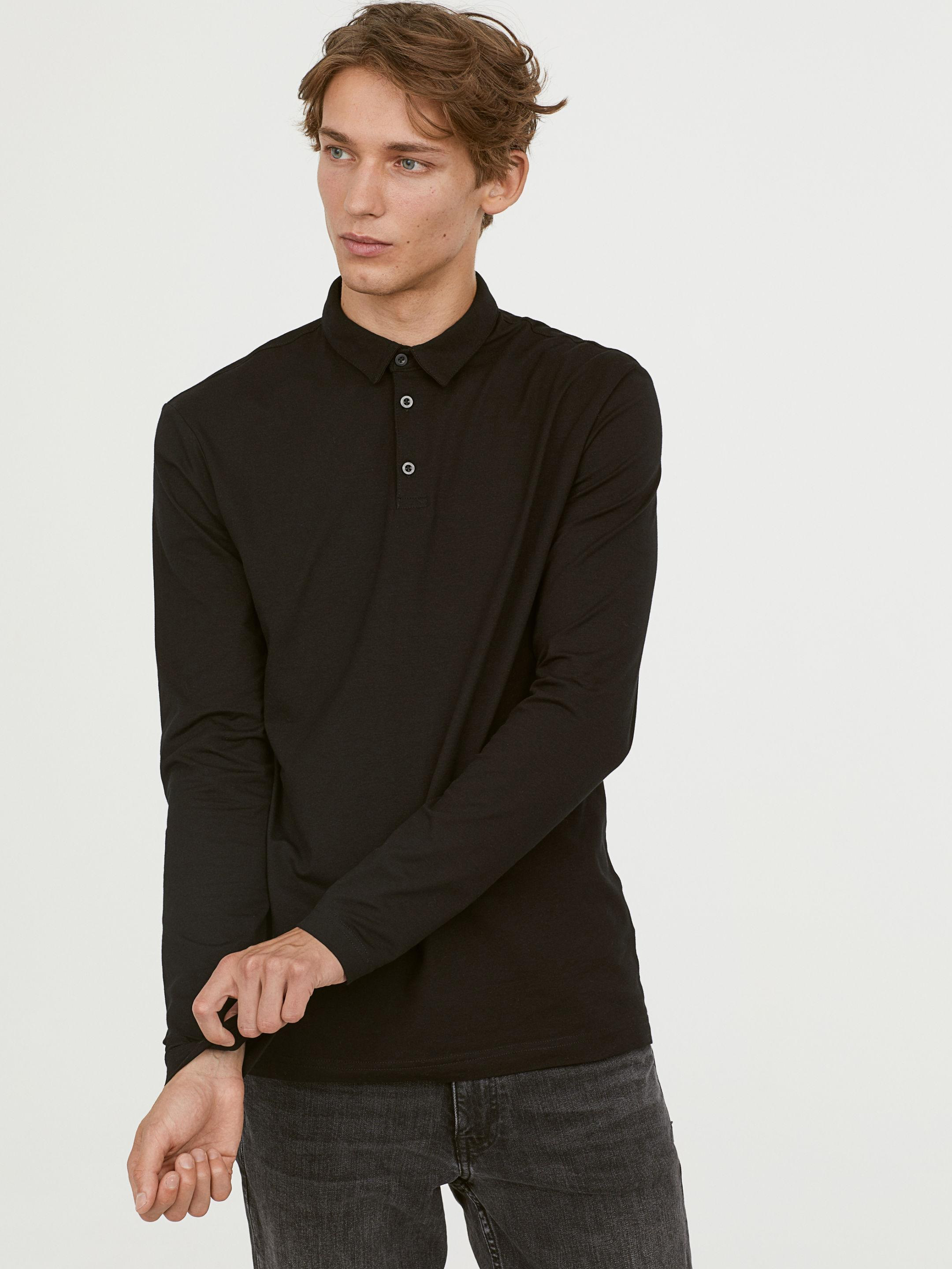 

Поло H&M 0620928-9 XL Черное