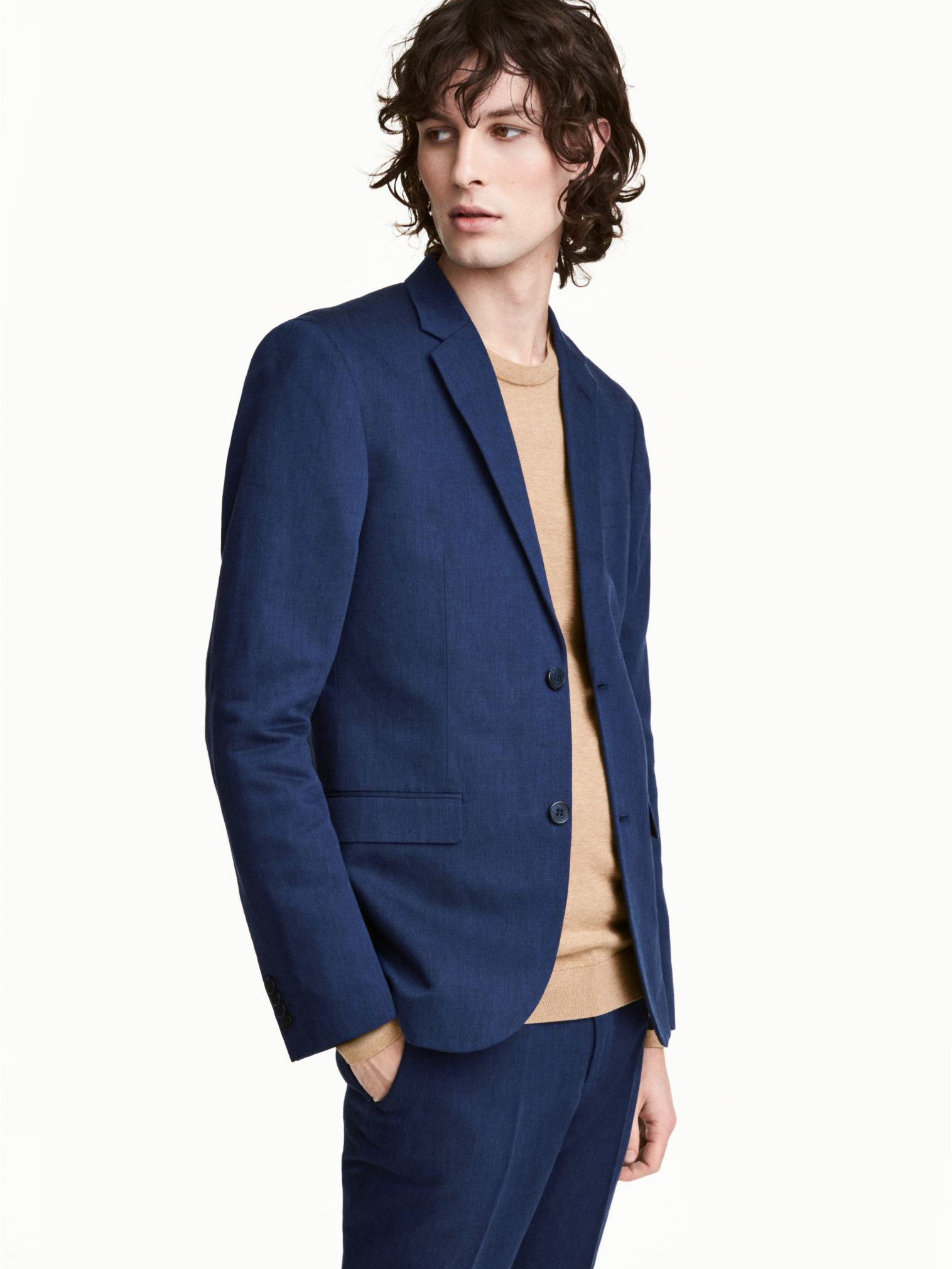 

Пиджак H&M 0342969-5 52 Синий