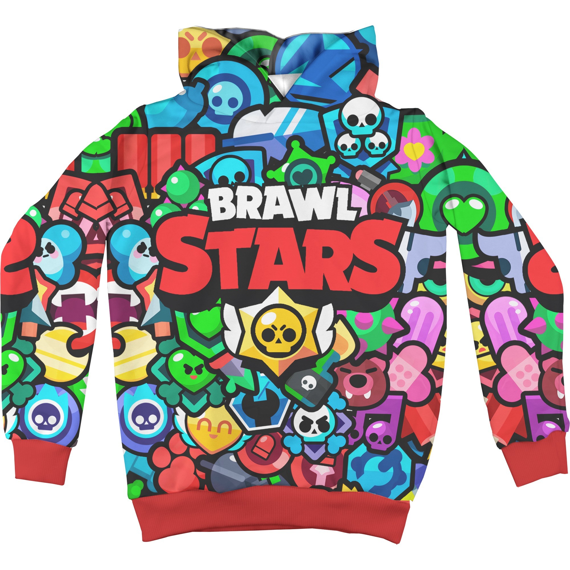 

Худи Full stars Brawl Stars MyTee Размер M Рост 104 см Возраст 3-4 года