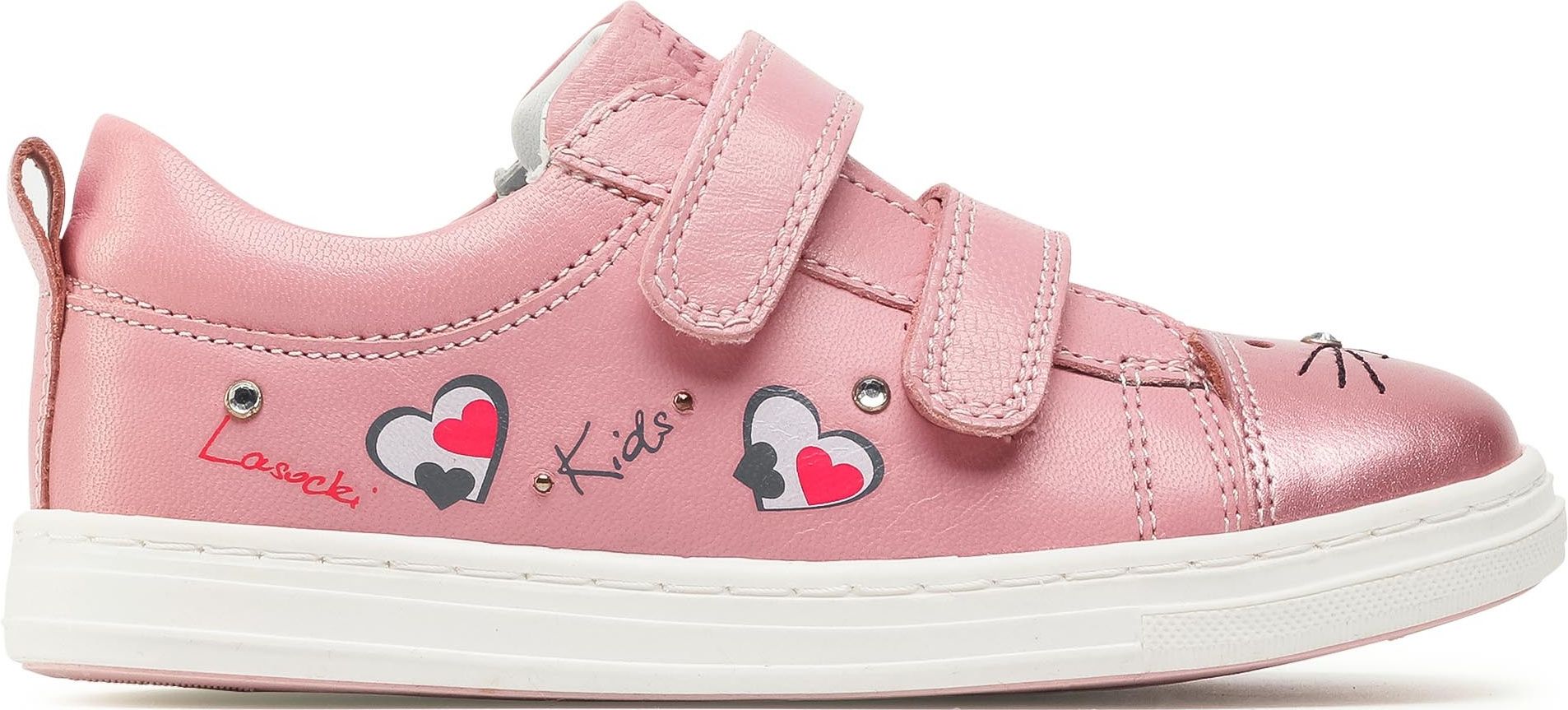 

Кеды детские кожаные Lasocki Young CI12-2906-02 26 Розовые (5903698319803)