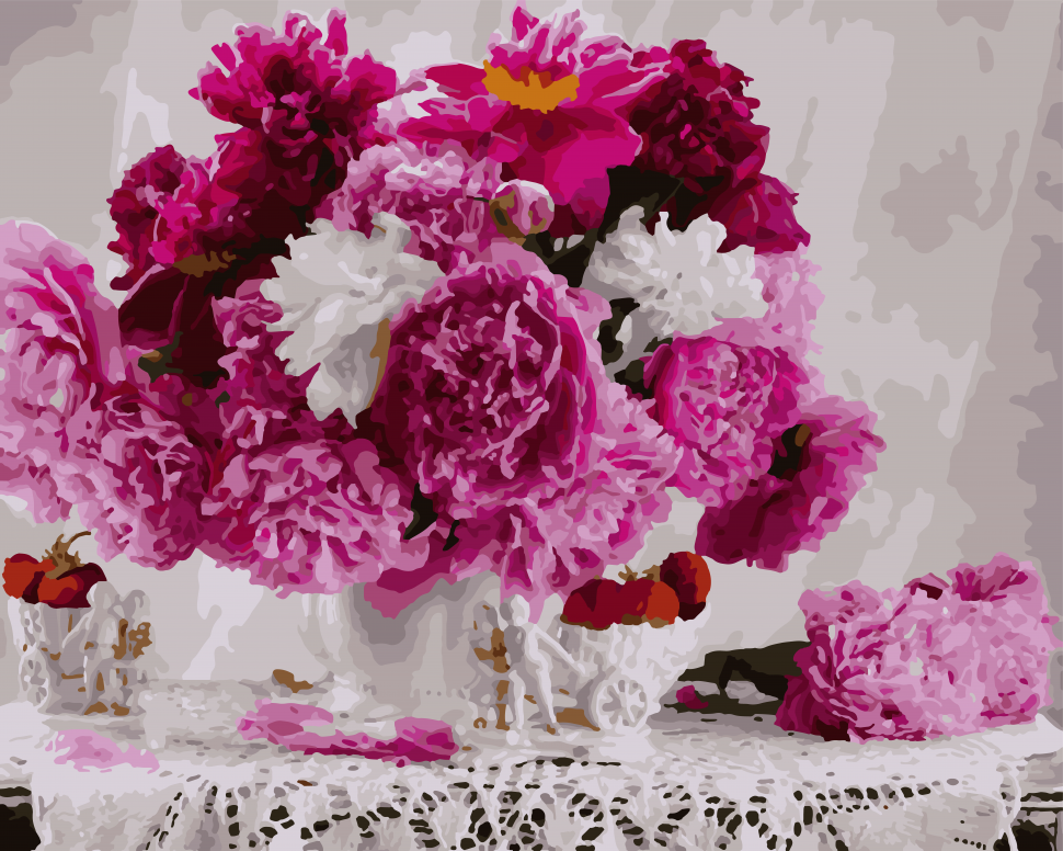 

Картина рисование по номерам Art Craft Букет для барышни 40х50см 12128-AC набор для росписи краски, кисти, холст