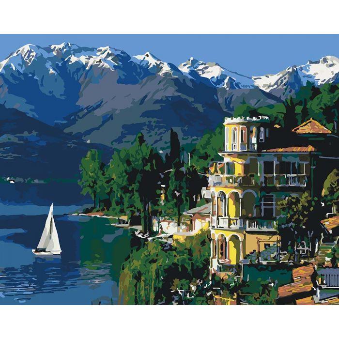 

Картина рисование по номерам Идейка Вдохновляющая Италия 40х50см KHO3511 набор для росписи краски, кисти, холст