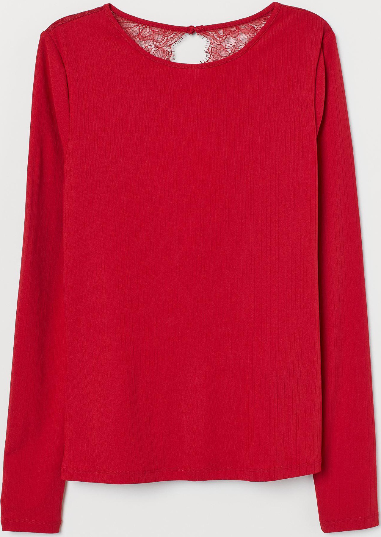 

Лонгслив H&M 7887680-ACVF S Красный