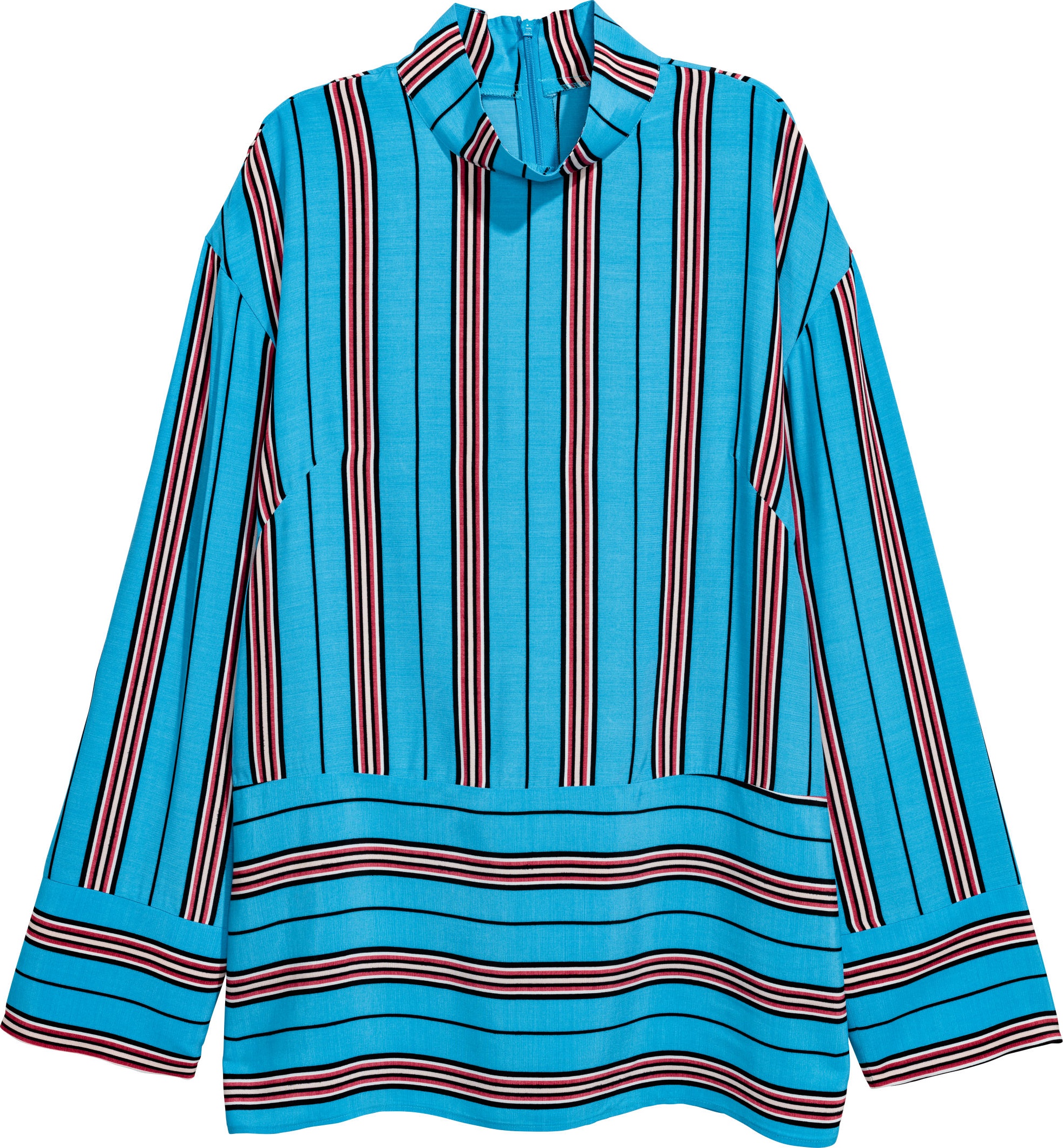 

Блузка H&M 6145457-ABWZ 34 Голубая