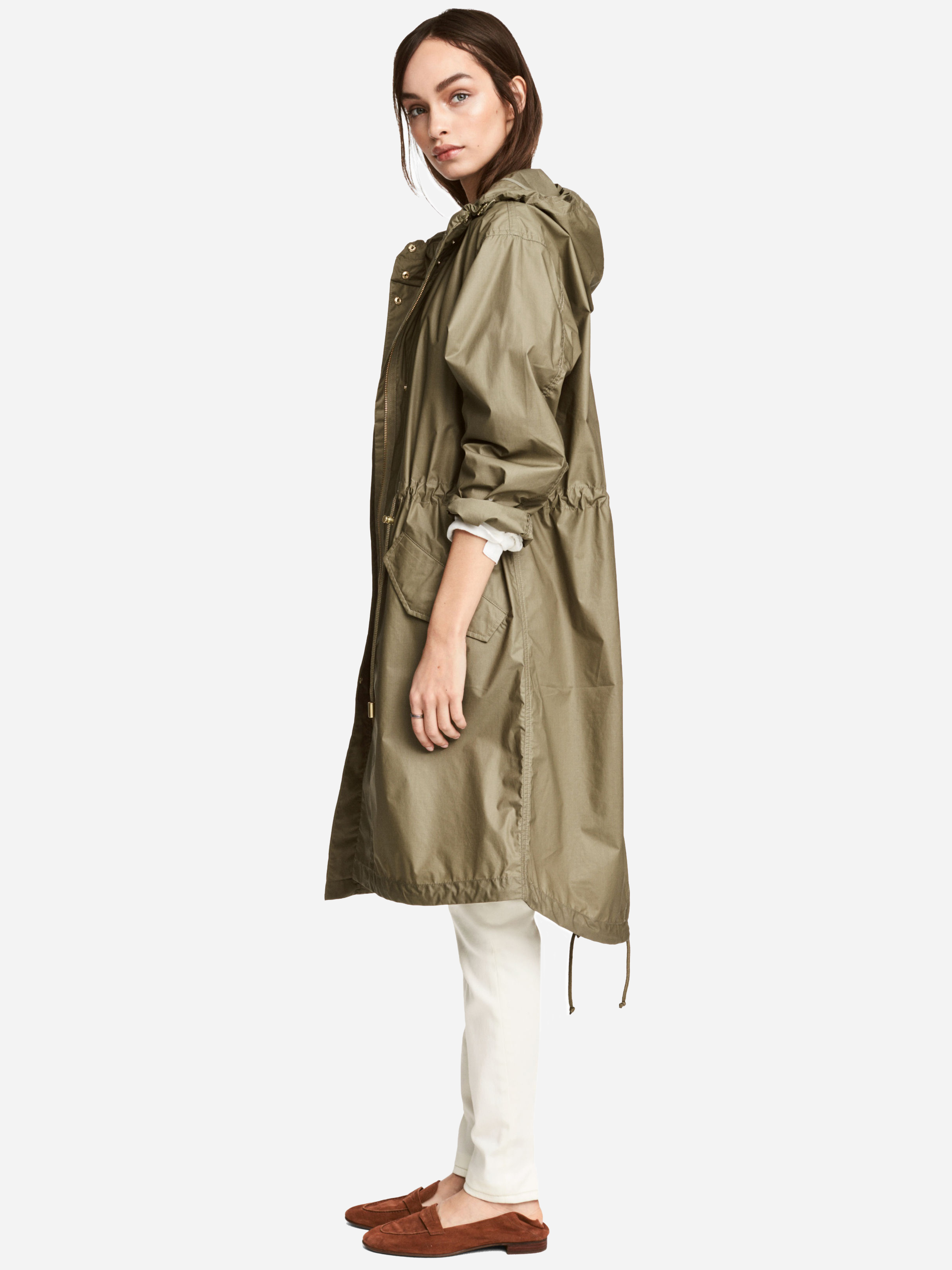 

Дождевик H&M 5051675-ACUB S Бледно-зеленый
