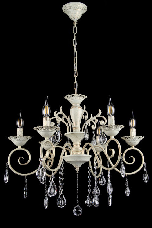 

Люстра свеча L8798/6 (CREAM)