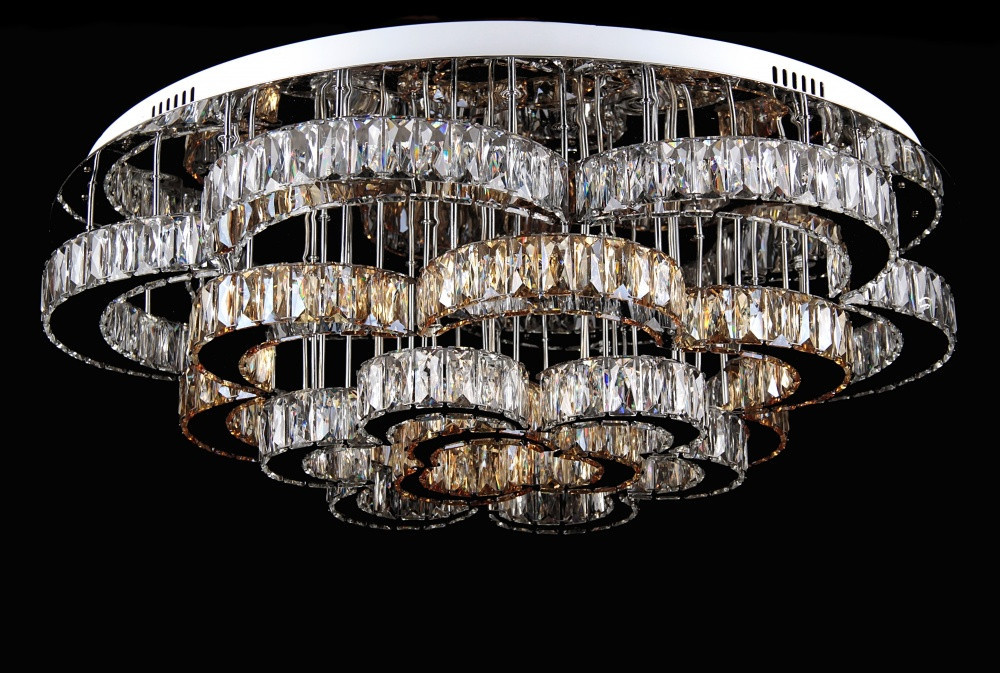 

Светодиодная хрустальная люстра L78324/21(CR+WT+SHANBIN) LED