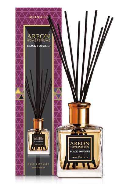 

Аромадиффузор воздуха Areon Home Perfume Premium Mozaic Black Fougere Черный Фужер HPM05 150мл