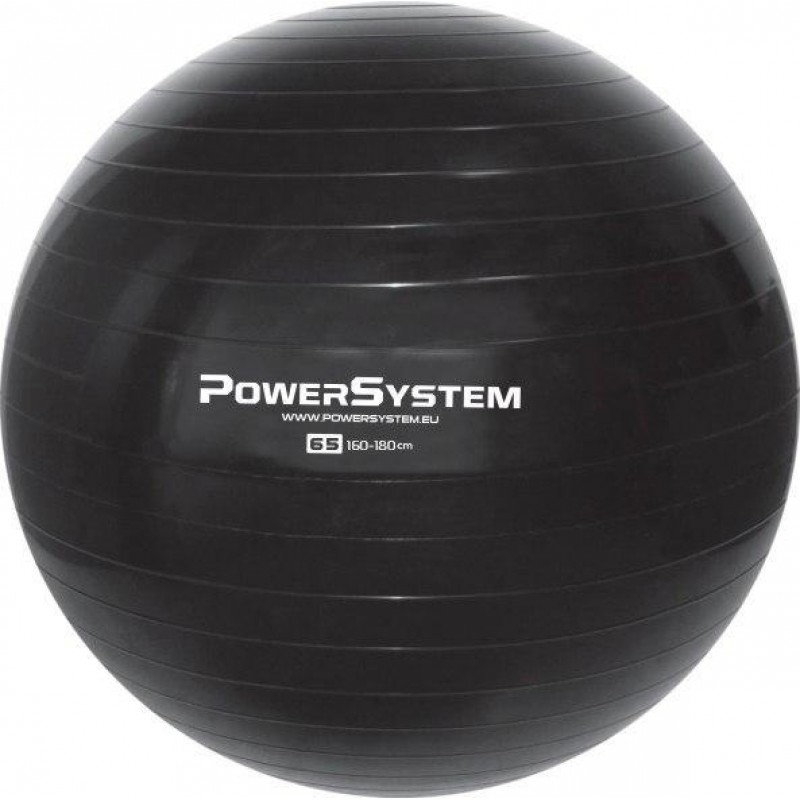 

Мяч для фитнеса и гимнастики Power System Pro Gymball Black 650 мм, код: 4012BK-0