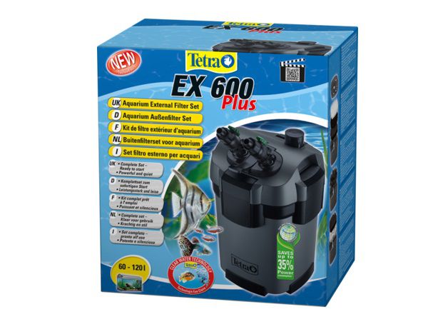 

Фильтр внешний Tetra External EX 600 Plus, 7,9W, 630 л/ч