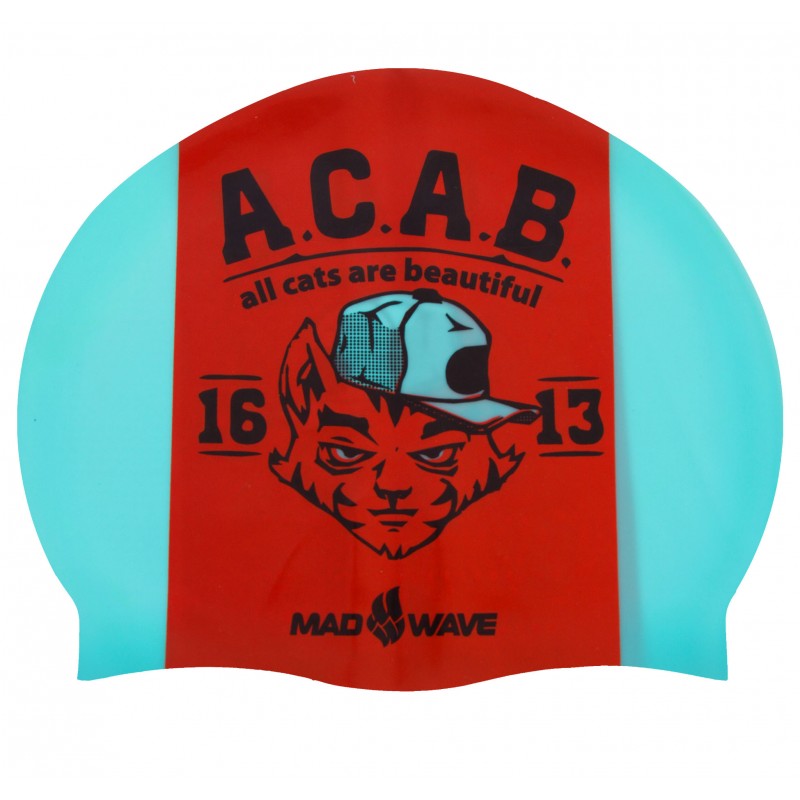 

Шапочка для плавания MadWave A.C.A.B, код: M055823000W-S52