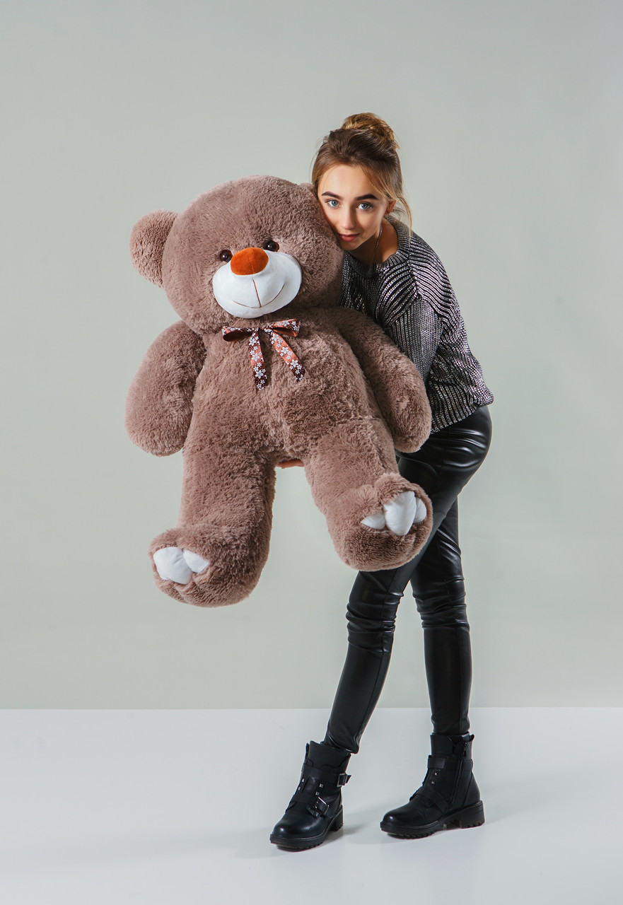 

Плюшевый мишка Teddy Boom Веня 140 см Шоколадный
