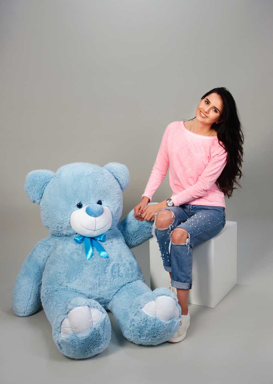 

Плюшевый мишка Teddy Boom Веня 170 см Голубой