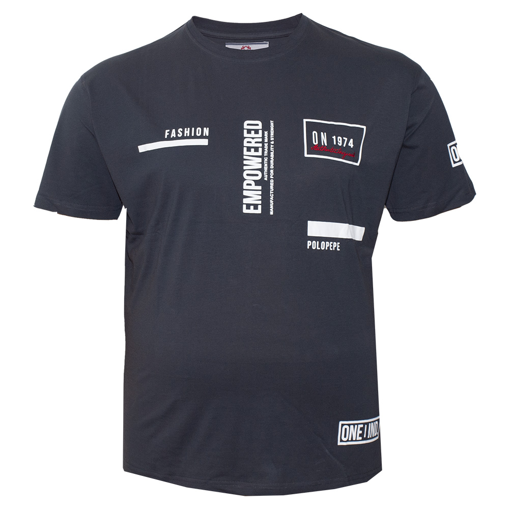 

Футболка мужская POLO PEPE fu00989054 (64) серый
