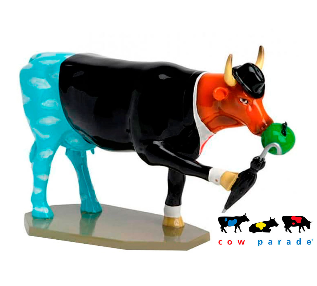 

Коллекционная статуэтка корова Moogritte - wws-3937 Cow Parade 30 х 9 х 20 см