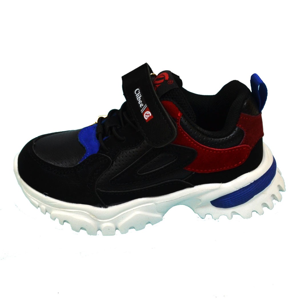 

Кроcсовки для мальчиков Clibee F-2 black-red 29(р)