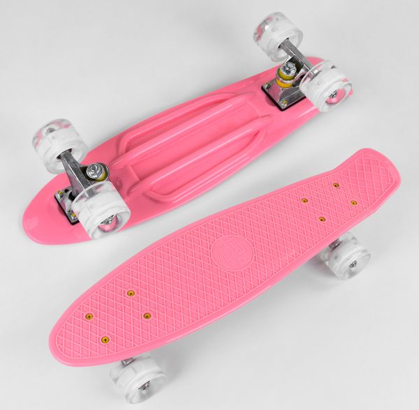 

Пенни Борд Best Board 22 LED Нежно Розовый 54 см (pb727)