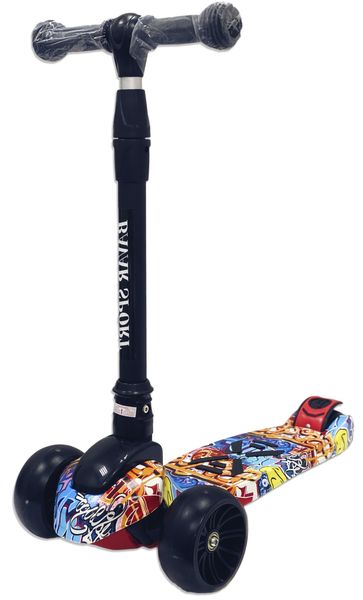 

Самокат детский трехколесный Bavar Sport Print Граффити (ldk101)