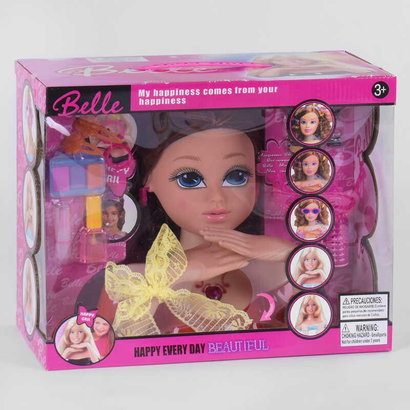 

Кукла голова для причесок Belle