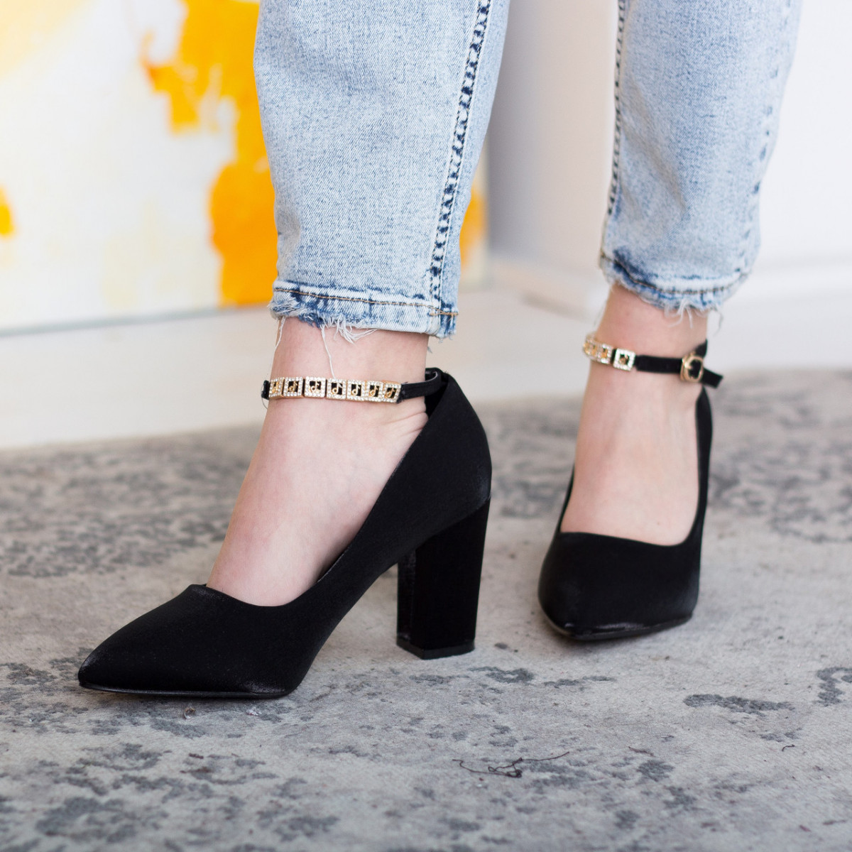 

Туфли женские Fashion Xany 2613 37 размер 23,5 см Черный